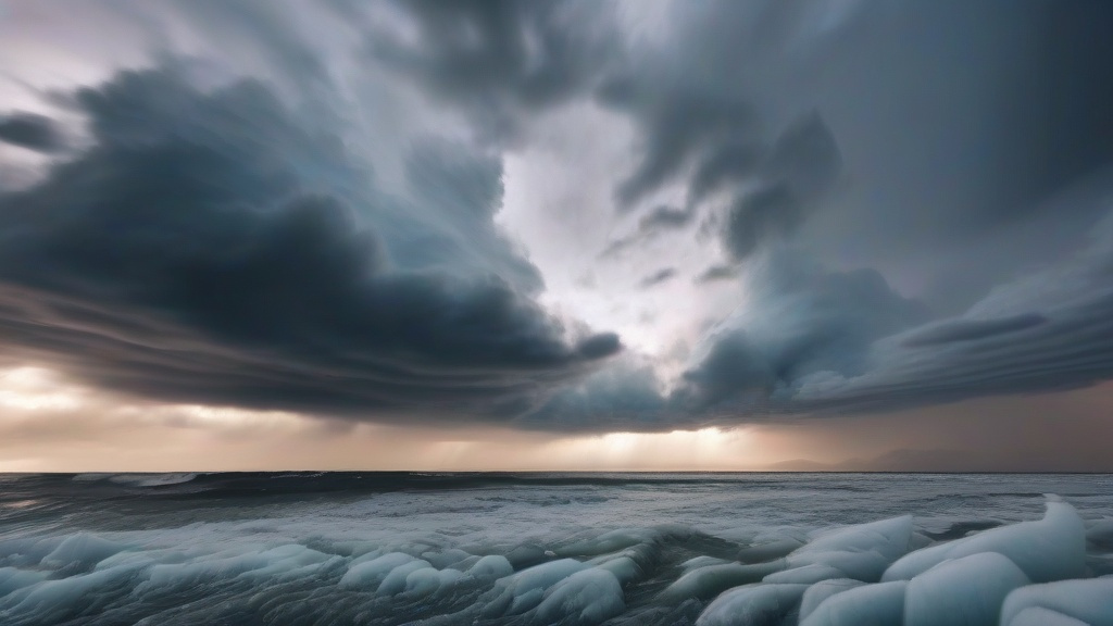 气候变暖下的极端天气：雪天与台风的双重变奏