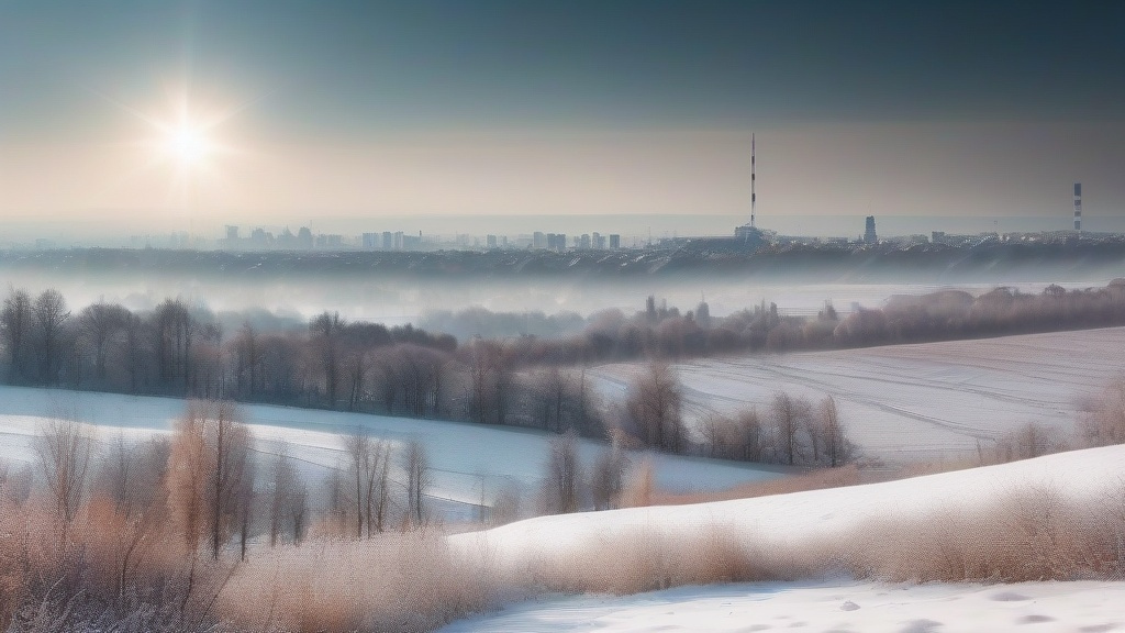 当雪天、AI、雾霾与高温相遇：气候变化下的科技与自然交响曲