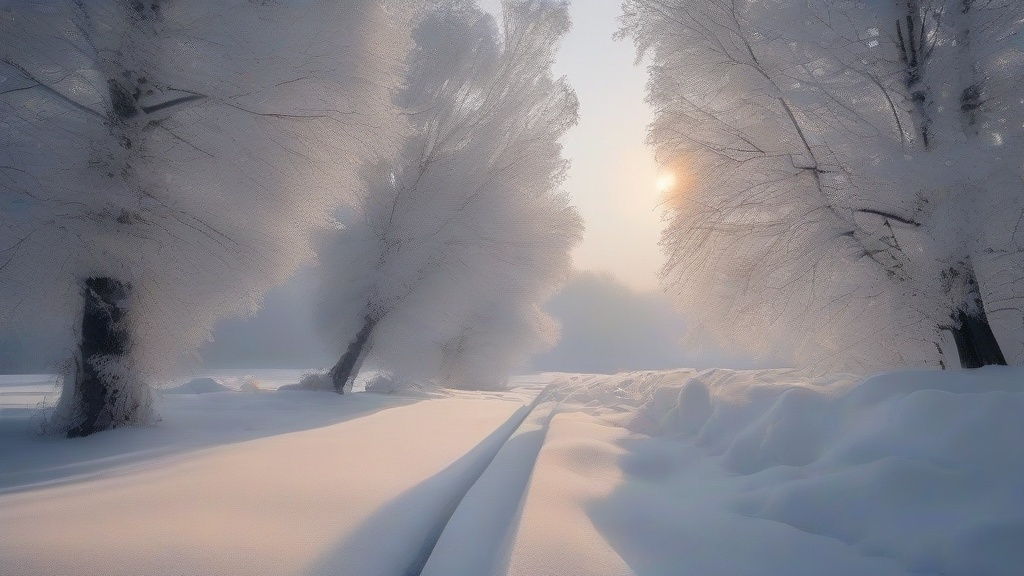 寒潮与雪天：冬季气象的双重奏