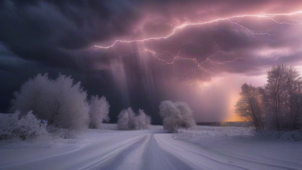 雷暴与雪天：极端天气的双面威胁