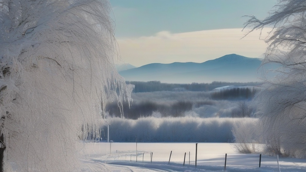 雪天、雷达、晴天与高温：气候变化的四重奏