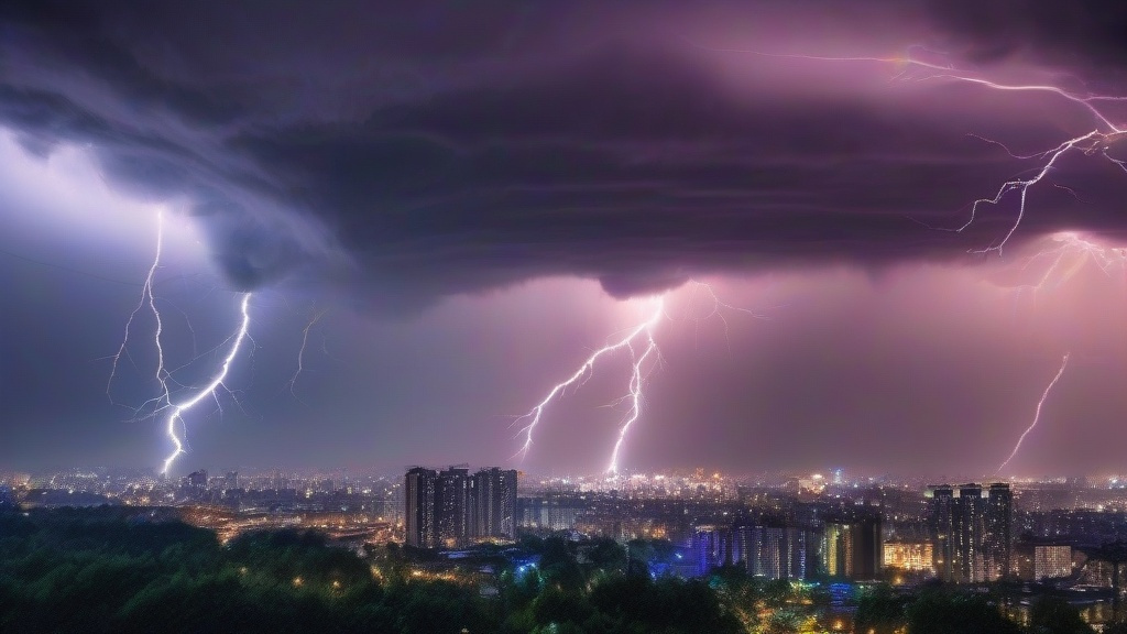 气候变化下的天气警报：雾霾、雷暴与极端天气的连锁反应