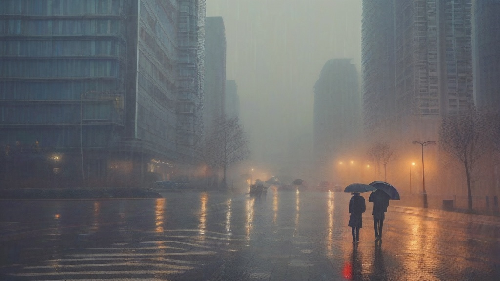 雨天与雾霾：气候变化下的双重天气谜题