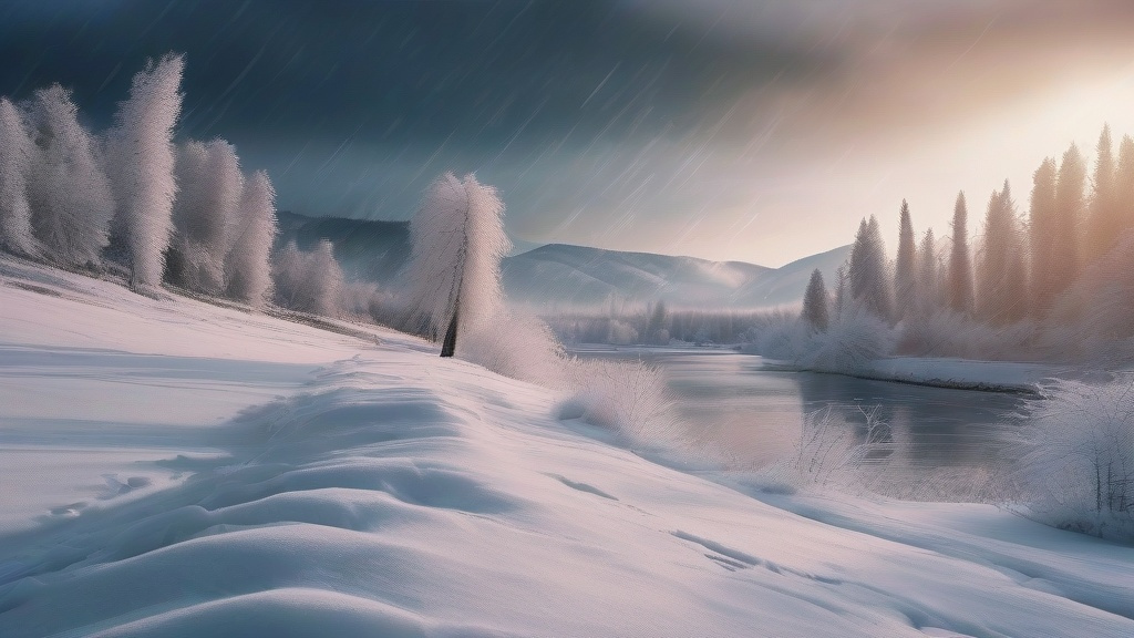 AI解码雪天密码：极端天气背后的气候博弈